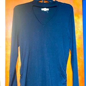 Black long sleeve blouse